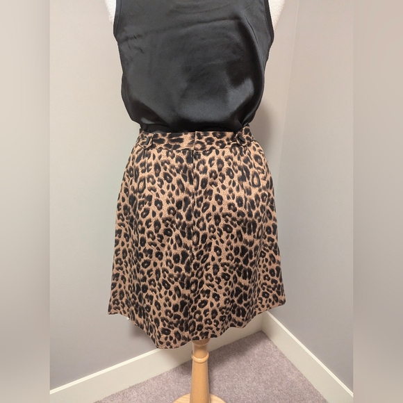 Leopard Print Skirt - Picture 3 of 4